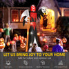 12 FT Halloween Inflatable Grim Reaper, Blow Up Garden Decor with Built-in Lights for Halloween Party Indoor, Outdoor