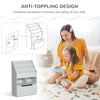 Kids Bookcase Multi-Shelf Rack Organizer with Storage Drawer for Books for Reading Nook, Classroom, Bedroom, Playroom, Grey