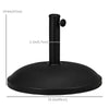 55 lbs Cement Round Umbrella Base Holder 20