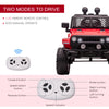 12V Battery Powered Kids Ride On Car Off Road Truck Toy w/ Parent Remote, Red