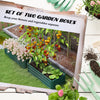 Galvanized Raised Garden Beds, Outdoor Planter Box, Set of 2, for Flowers, Herbs and Vegetables, Green