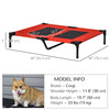 Elevated Dog Bed, Raised Dog Cot for XL Sized Dogs, Indoor & Outdoor, 36