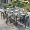 Expandable Outdoor Dining Table for 6-8 People, 59