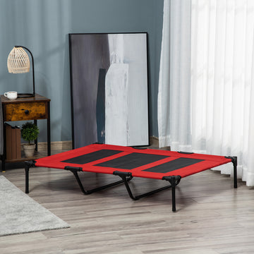 Elevated Dog Bed, Raised Dog Cot for XL Sized Dogs, Indoor & Outdoor, 48