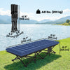 Set of 2 Camping Cot with Soft Pad, 32