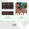 11 Pcs Plastic Interlocking Deck Tiles, 12