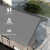 10 x 20ft Carport Replacement Canopy, UV Resistant Garage Car Cover with Ball Bungee Cords, White