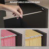 4 Drawer File Cabinet with Lock, Office Filing Cabinet, A4 Letter Size, Hanging File Folders, White