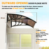 Window Awning Door Canopy, Polycarbonate Cover Patio Awnings, 30