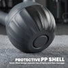 Soozier Kettlebell, 22 lbs Kettle Bell with Non-Slip Handle for Home Gym, Weight Lifting and Strength Training, Grey
