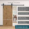 6.6FT Sliding Barn Door Track Kit, Heavy Duty Barn Door Hardware Kit, Fit 39