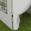 20x10 Pop Up Canopy with 6 Removable Sidewall, Carry Bag and 6 Sand Bags, Height Adjustable Instant Sun Shelter