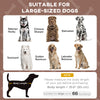 Raised Dog Bed Cooling Dog Cot w/ Canopy Washable Breathable Mesh, for Large Dogs, Coffee