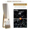 Full Length Mirror for Bedroom, Free Standing Dressing Mirror, Wall Mirror with Wood Frame, 15
