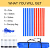 Dog Agility Equipment Set, Portable Dog Agility training equipment for Outdoor Play Run