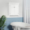 Bathroom Cabinet, Medicine Cabinet, Over Toilet Storage Cabinet with Adjustable Shelves for Entryway, White