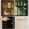 Arched Kitchen Pantry Cabinet, 71