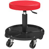 Rolling Garage Stool, 300 LBS Capacity Padded Mechanic Stool with 2.5