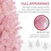 5FT Pencil Christmas Tree, Artificial Christmas Tree with Automatic Open for Home Party, Pink