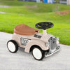 Ride on Sliding Classic Car for Toddlers, Foot To Floor Slider with Under Seat Storage, Aged 18-36 Months, Cream White