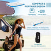 8' x 6' Water Floating Dock, Rafting Inflatable Island with Air Pump and Backpack for Pool, Beach, Ocean, Blue