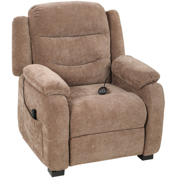 Massage Recliner Chair, Power Recliner with Quiet Brushless Motor, Remote, Pockets, 2 Memory Positions