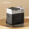 12 Volt Car Fridge Refrigerator, 42 Quart Portable Electric Cooler, 12V/24V DC & 100-240V AC, -4℉-68℉