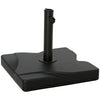44lbs Square Cement Patio Umbrella Base Stand, Outdoor Garden Parasol Base Umbrella Weight Stand Holder Fits Φ1.3
