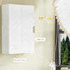Bathroom Medicine Cabinet, Modern Wall Cabinet with Adjustable Shelves and Single Door for Laundry Room