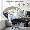 Big and Tall Office Chair, 400 lbs Overstuffed Desk Chair with Spring Cushion, Shaped Foam, PU Leather