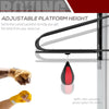Soozier Wall-mounted Speed Bag Boxing Platform with Adjustable Height