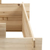 3-Tier Wood Raised Garden Bed, 47.2