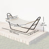 Hammock with Stand, Heavy Duty Camping Hammock with Detachable Pillow and Spreader Bar, 264 lbs Capacity, Cream White