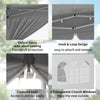 10' x 10' Pop Up Canopy Tent, Instant Sun Shelter, Tents for Parties, with Wheeled Carry Bag, for Outdoor, Garden, Patio, White