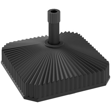 Patio Umbrella Base Umbrella Stand, Heavy Duty Outdoor Umbrella Stand Base 17.7