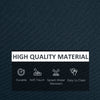 Outdoor Patio Rattan Sofa Set Cushion Polyester Cover Replacement- No Cushion Included