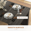 Extendable Dining Table, Expandable Kitchen Table for Small Spaces, Seats up to 6 People, Dark, Grey