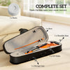 4/4 Full Size Violin, Wood Acoustic Violin Set for Beginners, Adults, with Case, Rosin, Shoulder Rest, Brown