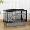 3-tier Hamster Cage, Guinea Pig Cage, Pet Chinchillas Play House Indoor with Accessories Food Dish Water Bottle, Ramps, 31.5