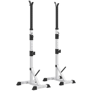 Soozier 2-Piece Barbell Rack, 53.5
