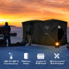 5-8 Person Pop-up Ice Fishing Shelter, Portable Ice Fishing Tent