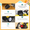 Ride on Tractor for Kids, Pedal Construction Car with Front Loader Digger for 3 Year Old, Yellow