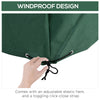 Patio Furniture Covers, Waterproof, Windproof and Anti-UV 300D Oxford Fabric Large Outdoor Furniture Cover for Outdoor Sectional Sofa Set, 97