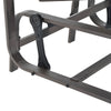 Patio Glider with Breathable Mesh Fabric, Outdoor Glider Chair, Garden Rocking Gliding Seat for Patio, Yard, Porch, Grey