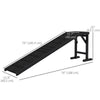 Pet Ramp Bed Steps for Dogs Cats Non-slip Carpet Top Platform Pine Wood 74