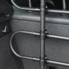 Adjustable Pet Car Barrier for SUVs, Vehicles, Vans, Back Seat Dog Fence Guard for Safety Car Travel, Black