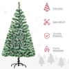 5FT Indoor Christmas Tree Artificial Decoration Xmas Gift with Metal Stand 416 Tips