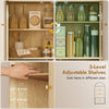 Arched Kitchen Pantry Cabinet, 71