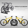 Soozier 2 Bike Rack Bicycle Floor Stand Bike Parking Garage Parking Organizer Indoor Bike Storage Holder, Indoor and Outdoor Storage