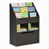 Kids Bookshelf Bookcase Multi-Shelf Rack Organizer with Storage Drawer for Books for Reading Nook, Classroom, Bedroom, Playroom, Brown
